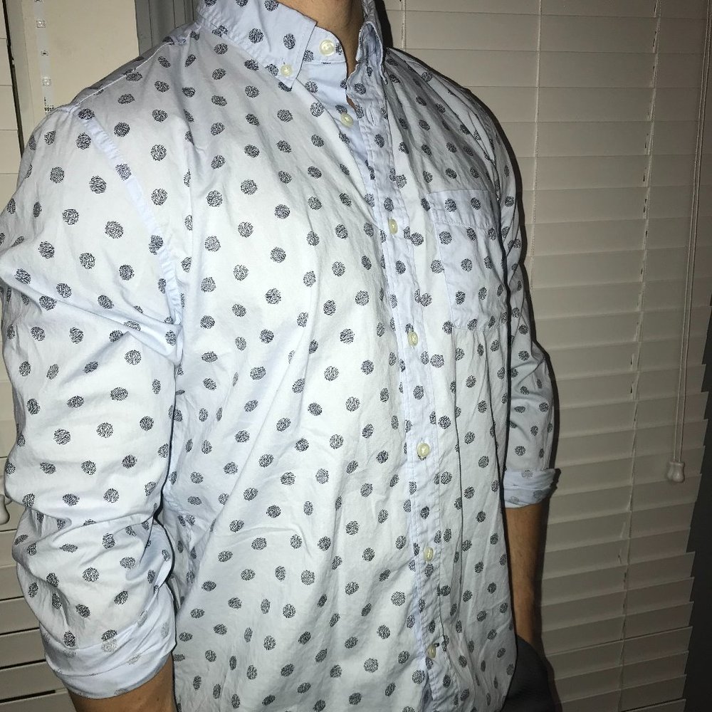 GAP Men's Blue Button up